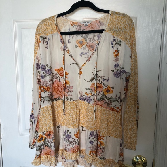 American Eagle  Long Sleeve Blouse for women Size: S - Picture 2 of 8